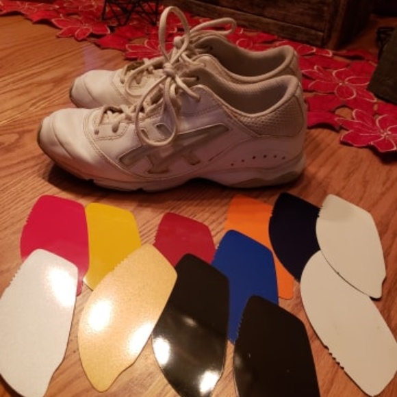 Asics Shoes Asics Tennis Shoes Cheer Color Inserts